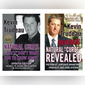 Kevin Trudeau Natural Cures Book Bundle 2 Book Set